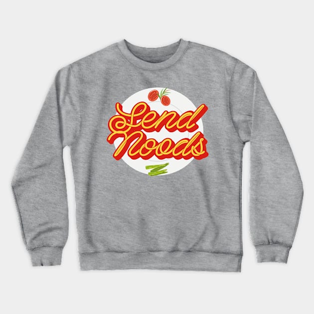 SEND NOODS Crewneck Sweatshirt by EdsTshirts